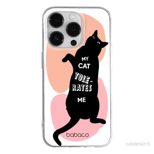 ERT GROUP mobiltelefonfodral för Apple Iphone 14 PRO originalt och officiellt licensierat Babaco mönster Cats 003 optimalt anpassad till formen på mobiltelefonen, fodral tillverkad av TPU plast 5905131921857