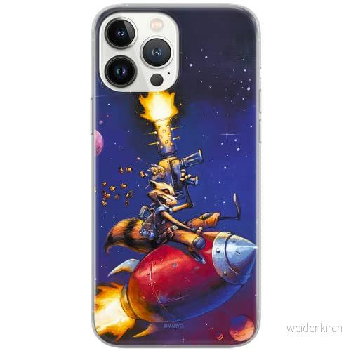 ERT GROUP mobiltelefonfodral för Samsung S9 originalt och officiellt licensierat Marvel mönster Rocket 007 Vit optimalt anpassad till formen på mobiltelefonen, fodral tillverkad av TPU plast 5902980280128