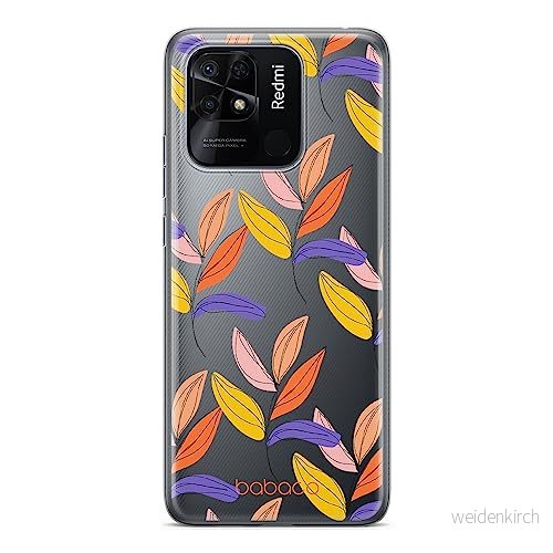 ERT GROUP mobiltelefonfodral för Xiaomi REDMI 10C originalt och officiellt licensierat Babaco mönster Plants 007 optimalt anpassad till formen på mobiltelefonen, gedeeltelijk transparant 5905511544355