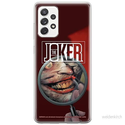 ERT GROUP mobiltelefonfodral för Samsung A52 5G / LTE 4G A52S originalt och officiellt licensierat DC mönster Joker 022, fodral tillverkad av TPU plast 5905795056469