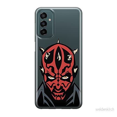 ERT GROUP mobiltelefonfodral för Samsung M13 4G/M23 5G/F23 originalt och officiellt licensierat Star Wars mönster Darth Maul 004 anpassad till formen på mobiltelefonen, gedeeltelijk transparant 5905511364441