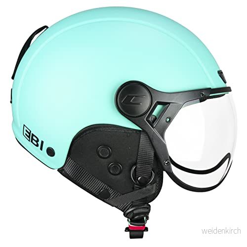 CGM EBI Unisex Vuxen Skidåkning, Matt Himmelshjälm, XXXS (4950 cm) 8052015721243