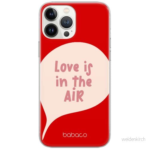 ERT GROUP mobiltelefonfodral för Samsung S10 PLUS originalt och officiellt licensierat Babaco mönster Love is in the air 001 Vit anpassad till formen på mobiltelefonen, fodral tillverkad av TPU plast 5904805032066