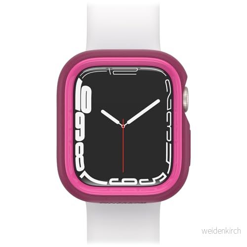 OtterBox Watch Bumper för Apple Series 9/8/7 41mm, stötsäkert, fallsäkert, Sleek Protective Case Watch, skyddar skärm och kanter, Rosa 840262370356