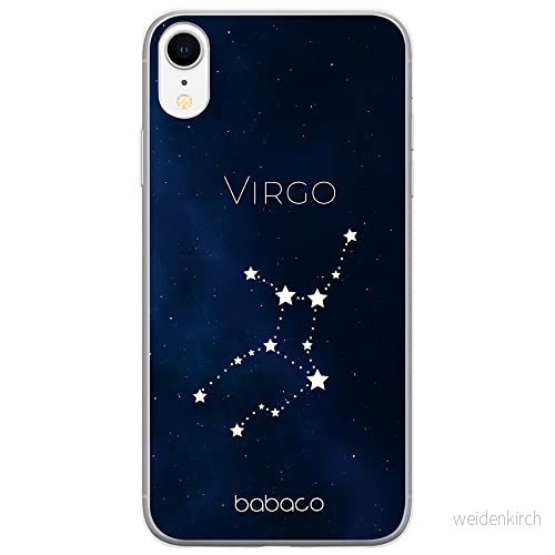 ERT GROUP mobiltelefonfodral för Apple Iphone XR originalt och officiellt licensierat Babaco mönster Zodiac Constellation 006 Vit anpassad till formen på mobiltelefonen, fodral tillverkad av TPU plast 5903932193466
