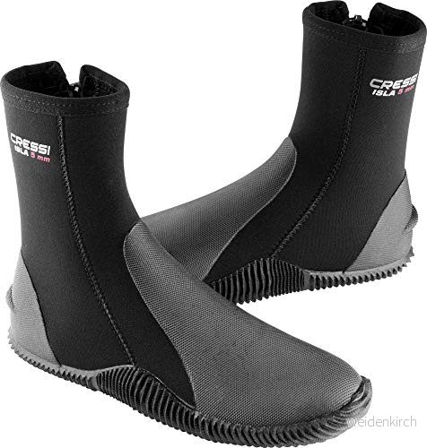 Cressi Isla 5 mm, svart/svart, US Men's 8022983106014