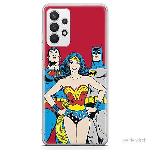 ERT GROUP mobiltelefonfodral för Samsung A32 4G LTE originalt och officiellt licensierat DC mönster Justice League 003 optimalt anpassad till formen på mobiltelefonen, fodral tillverkad av TPU plast 5903040478363