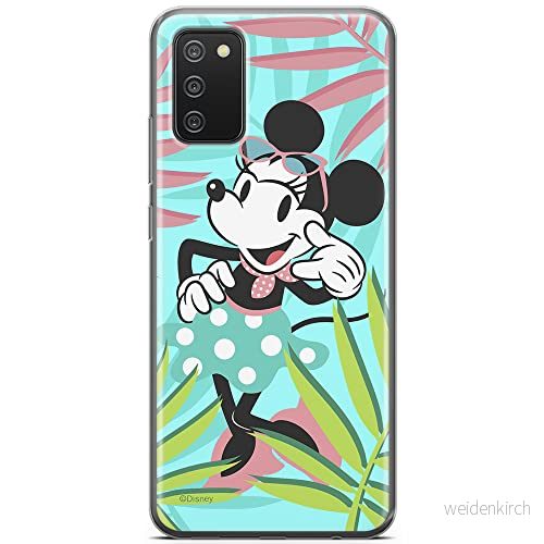 ERT GROUP mobiltelefonfodral för Samsung A02S originalt och officiellt licensierat Disney mönster Minnie 040 optimalt anpassad till formen på mobiltelefonen, fodral tillverkad av TPU plast 5903040234167