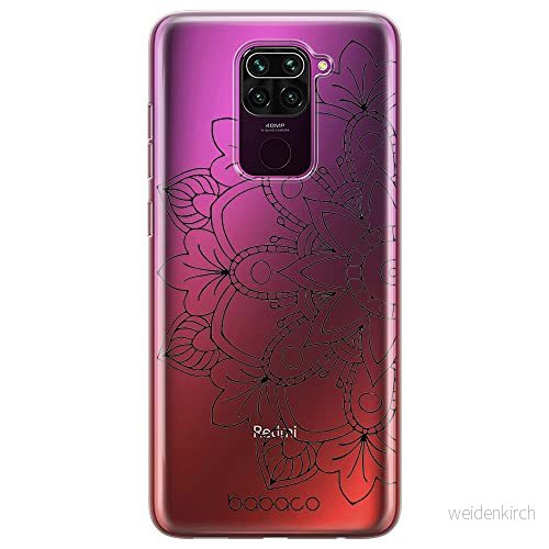 ERT GROUP mobiltelefonfodral för Xiaomi REDMI NOTE 9 originalt och officiellt licensierat Babaco mönster Mandalas 005 optimalt anpassad till formen på mobiltelefonen, gedeeltelijk transparant 5904805833762