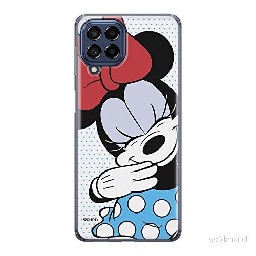 ERT GROUP mobiltelefonfodral för Samsung M33 5G originalt och officiellt licensierat Disney mönster Minnie 033 optimalt anpassad till formen på mobiltelefonen, fodral tillverkad av TPU plast 5905511342296