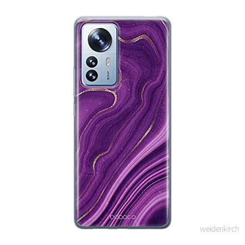 ERT GROUP mobiltelefonfodral för Xiaomi 12 PRO originalt och officiellt licensierat Babaco mönster Marble 006 optimalt anpassad till formen på mobiltelefonen, fodral tillverkad av TPU plast 5905511523343