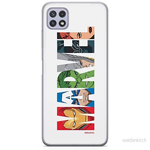 ERT GROUP mobiltelefonfodral för Samsung A22 5G originalt och officiellt licensierat Marvel mönster 011 optimalt anpassad till formen på mobiltelefonen, fodral tillverkad av TPU plast 5904805185151