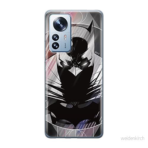 ERT GROUP mobiltelefonfodral för Xiaomi 12 PRO originalt och officiellt licensierat DC mönster Batman 010 optimalt anpassad till formen på mobiltelefonen, fodral tillverkad av TPU plast 5905511515324