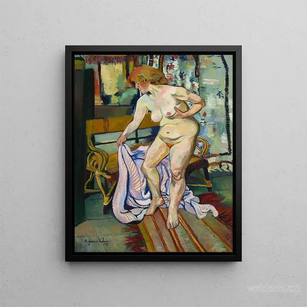 Målning Nu draperad – Suzanne Valadon | Konsttryck Målning Nu draperad – Suzanne Valadon | Konsttryck
