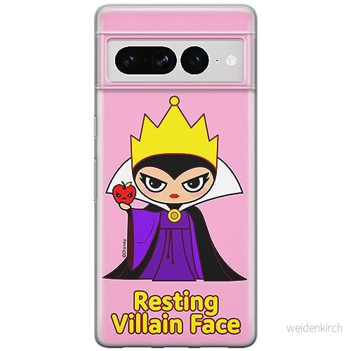 ERT GROUP mobiltelefonfodral för Google PIXEL 7 PRO originalt och officiellt licensierat Disney mönster The Evil Queen 002 anpassad till formen på mobiltelefonen, fodral tillverkad av TPU plast 5905795173173
