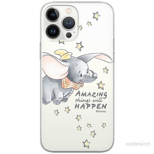 ERT GROUP mobiltelefonfodral för Apple Iphone 6/6S originalt och officiellt licensierat Disney mönster Dumbo 010 Vit optimalt anpassad till formen på mobiltelefonen, gedeeltelijk transparant 5902980563924