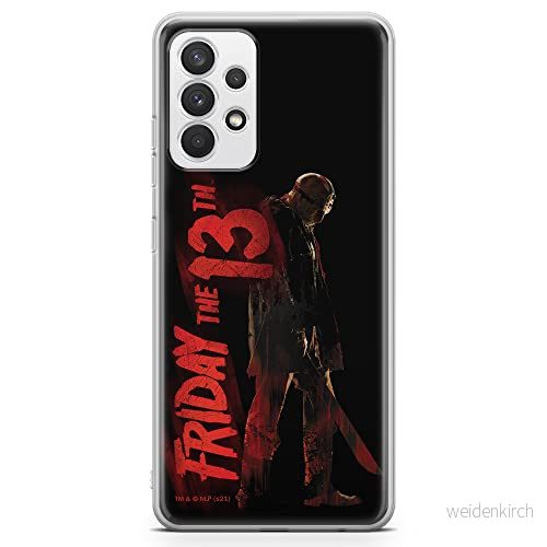 ERT GROUP mobiltelefonfodral för Samsung A32 4G LTE originalt och officiellt licensierat Horror mönster Friday the 13th 011 anpassad till formen på mobiltelefonen, fodral tillverkad av TPU plast 5905511105822