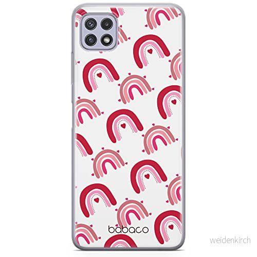 ERT GROUP mobiltelefonfodral för Samsung A22 5G originalt och officiellt licensierat Babaco mönster Rainbow 001 optimalt anpassad till formen på mobiltelefonen, gedeeltelijk transparant 5904805040672
