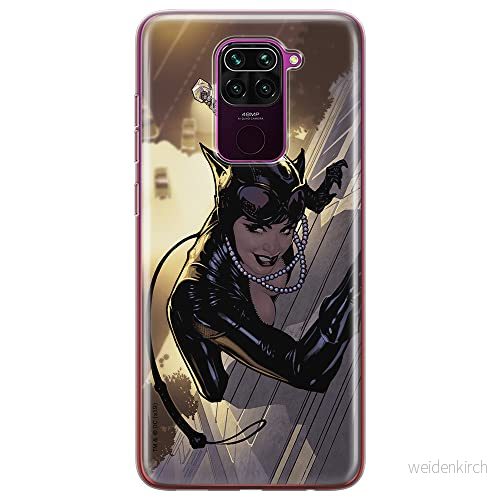 ERT GROUP mobiltelefonfodral för Xiaomi REDMI NOTE 9 originalt och officiellt licensierat DC mönster Catwoman 006 optimalt anpassad till formen på mobiltelefonen, fodral tillverkad av TPU plast 5903040336854