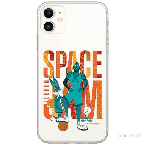 ERT GROUP mobiltelefonfodral för Iphone 11 originalt och officiellt licensierat Looney Tunes mönster Space Jam 002 optimalt anpassad till formen på mobiltelefonen, fodral tillverkad av TPU plast 5905511015978