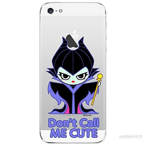 ERT GROUP mobiltelefonfodral för Iphone 5/5S/SE originalt och officiellt licensierat Disney mönster Maleficent 003 optimalt anpassad till formen på mobiltelefonen, gedeeltelijk transparant 5905131478634