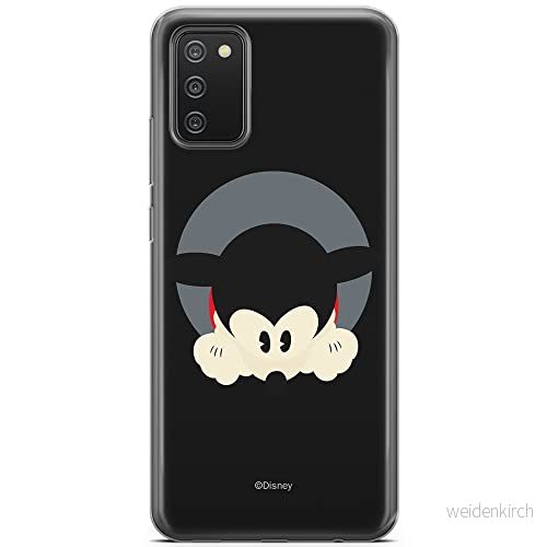 ERT GROUP mobiltelefonfodral för Samsung A02S originalt och officiellt licensierat Disney mönster Mickey 033 optimalt anpassad till formen på mobiltelefonen, fodral tillverkad av TPU plast 5903040224427
