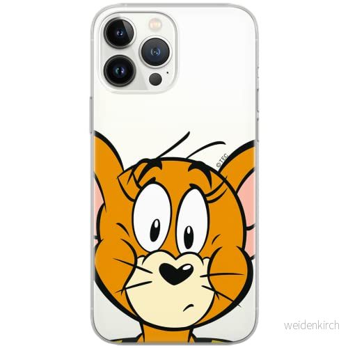 ERT GROUP mobiltelefonfodral för Xiaomi REDMI 10 originalt och officiellt licensierat Tom and Jerry mönster 002, gedeeltelijk transparant 5904805007750