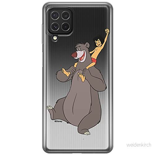 ERT GROUP mobiltelefonfodral för Samsung F62 / M62 originalt och officiellt licensierat Disney mönster Jungle Book 002 optimalt anpassad till formen på mobiltelefonen, gedeeltelijk transparant 5905131200754
