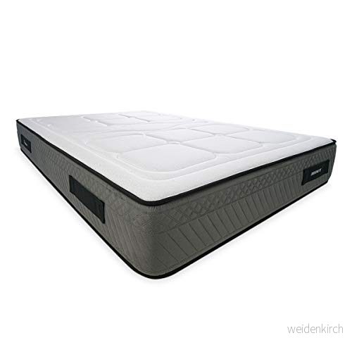 Duérmete Online Mylos Biogel minnesskum madrass, höjd 28cm, fast och bekväm, Anti dammkvalster allergivänliga, termoregulerande, HR, 80 x 200 8445355026749