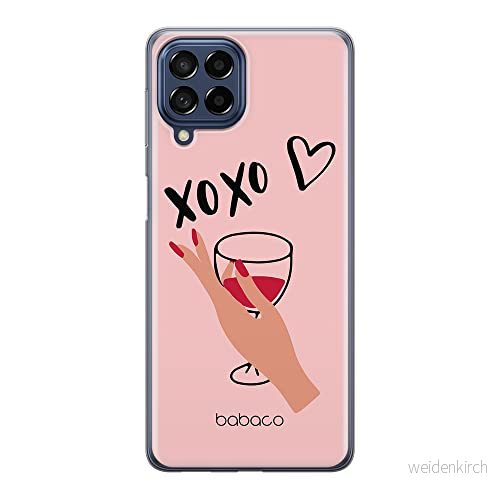 ERT GROUP mobiltelefonfodral för Samsung M33 5G originalt och officiellt licensierat Babaco mönster XOXO 001 optimalt anpassad till formen på mobiltelefonen, fodral tillverkad av TPU plast 5905511355920