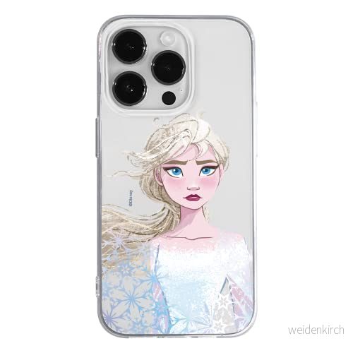 ERT GROUP mobiltelefonfodral för Apple Iphone 14 PRO MAX originalt och officiellt licensierat Disney mönster Elsa 014 optimalt anpassad till formen på mobiltelefonen, gedeeltelijk transparant 5905131928252