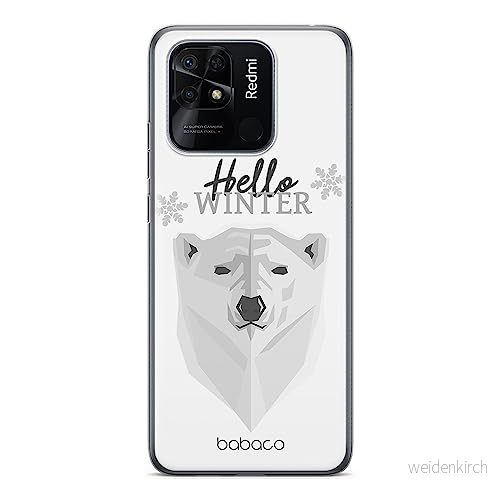 ERT GROUP mobiltelefonfodral för Xiaomi REDMI 10C originalt och officiellt licensierat Babaco mönster Winter 003 optimalt anpassad till formen på mobiltelefonen, fodral tillverkad av TPU plast 5905511541330