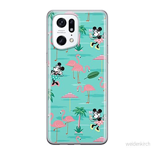 ERT GROUP mobiltelefonfodral för Oppo FIND X5 PRO originalt och officiellt licensierat Disney mönster Minnie 038 optimalt anpassad till formen på mobiltelefonen, fodral tillverkad av TPU plast 5905511403065