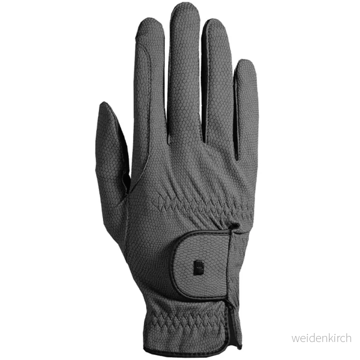 Roeckl Sport ridhandske ROECK Grip, turnering sommarhandske, antracit 6,5 4044791625222