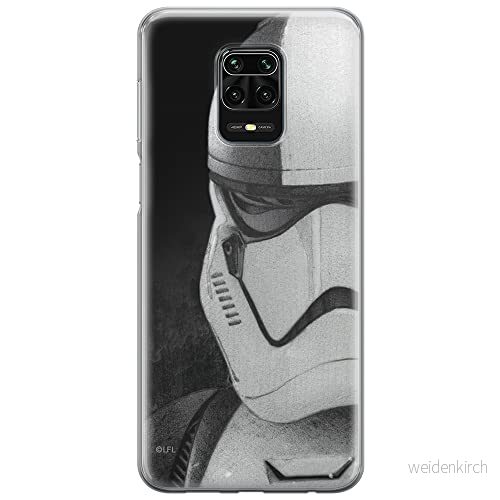 ERT GROUP mobiltelefonfodral för Xiaomi REDMI NOTE 9 PRO/ 9S originalt och officiellt licensierat Star Wars mönster Stormtrooper 001, fodral tillverkad av TPU plast 5903040323724