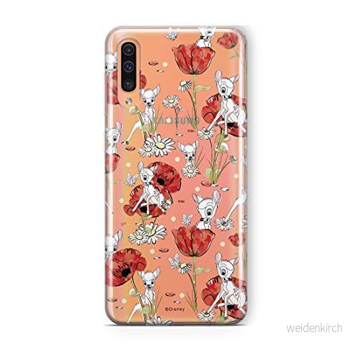 ERT GROUP mobiltelefonfodral för Samsung A50/A50s/A30s originalt och officiellt licensierat Disney mönster Bambi 001 Vit optimalt anpassad till formen på mobiltelefonen, gedeeltelijk transparant 5902980406382