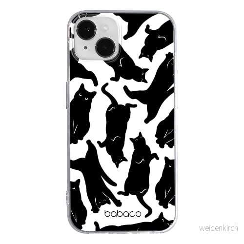 ERT GROUP mobiltelefonfodral för Apple Iphone 14 PLUS originalt och officiellt licensierat Babaco mönster Cats 005 optimalt anpassad till formen på mobiltelefonen, fodral tillverkad av TPU plast 5905131903402