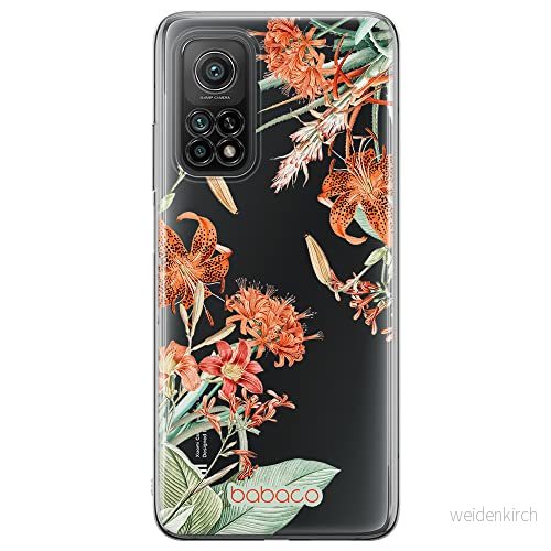 ERT GROUP mobiltelefonfodral för Xiaomi Redmi Note 11 Pro 5G/11 4G originalt och officiellt licensierat Babaco mönster Flowers 057, gedeeltelijk transparant 5905131365101