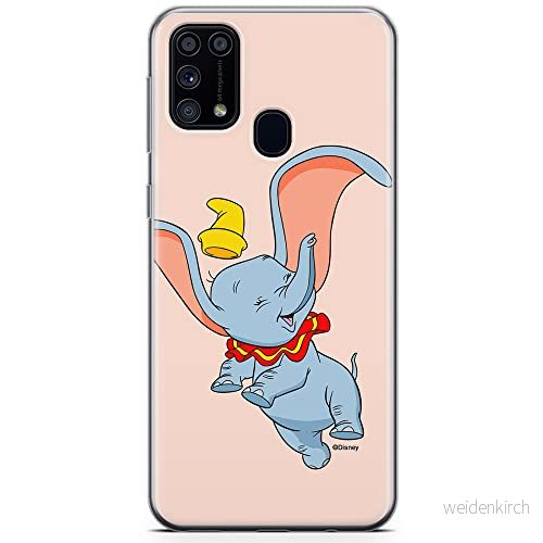 ERT GROUP mobiltelefonfodral för Samsung M31 originalt och officiellt licensierat Disney mönster Dumbo 015 optimalt anpassad till formen på mobiltelefonen, fodral tillverkad av TPU plast 5905131181107
