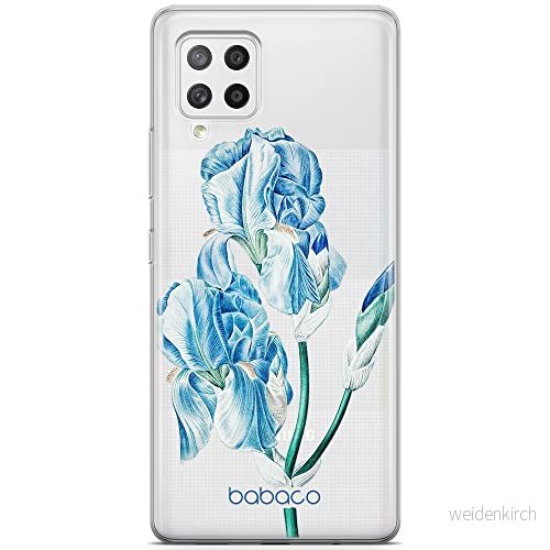 ERT GROUP mobiltelefonfodral för Samsung A42 5G originalt och officiellt licensierat Babaco mönster Flowers 025 optimalt anpassad till formen på mobiltelefonen, gedeeltelijk transparant 5905131255471