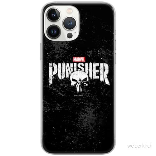 ERT GROUP mobiltelefonfodral för Xiaomi REDMI 10 originalt och officiellt licensierat Marvel mönster Punisher 003, fodral tillverkad av TPU plast 5904805005695