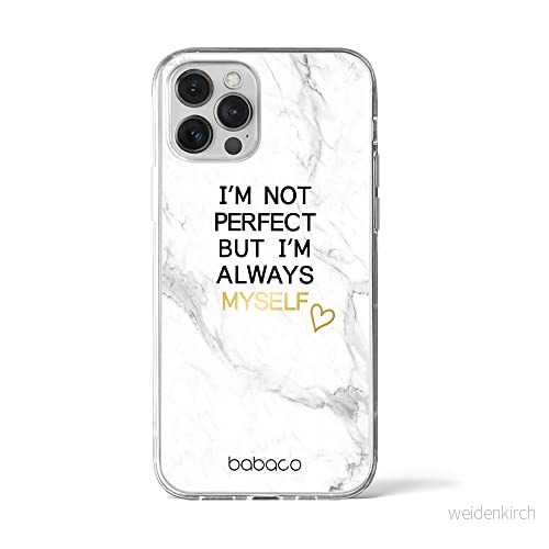 ERT GROUP mobiltelefonfodral för Apple Iphone 12 PRO MAX originalt och officiellt licensierat Babaco mönster Positive vibes 005, fodral tillverkad av TPU plast 5903932951004