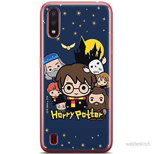 ERT GROUP mobiltelefonfodral för Samsung A01 originalt och officiellt licensierat Harry Potter mönster 100 optimalt anpassad till formen på mobiltelefonen, fodral tillverkad av TPU plast 5905131729835