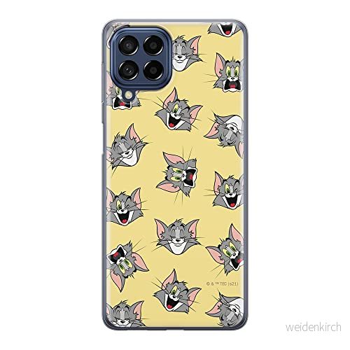 ERT GROUP mobiltelefonfodral för Samsung M33 5G originalt och officiellt licensierat Tom & Jerry mönster 007 optimalt anpassad till formen på mobiltelefonen, fodral tillverkad av TPU plast 5905511352868