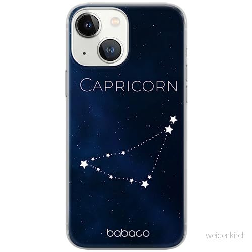 ERT GROUP mobiltelefonfodral för Apple Iphone 13 MINI originalt och officiellt licensierat Babaco mönster Zodiac Constellation 010, fodral tillverkad av TPU plast 5903932848991