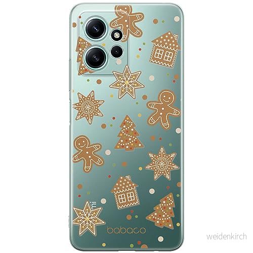 ERT GROUP mobiltelefonfodral för Xiaomi REDMI NOTE 12 4G originalt och officiellt licensierat Babaco mönster Winter 005 optimalt anpassad till formen på mobiltelefonen, gedeeltelijk transparant 5905511939298