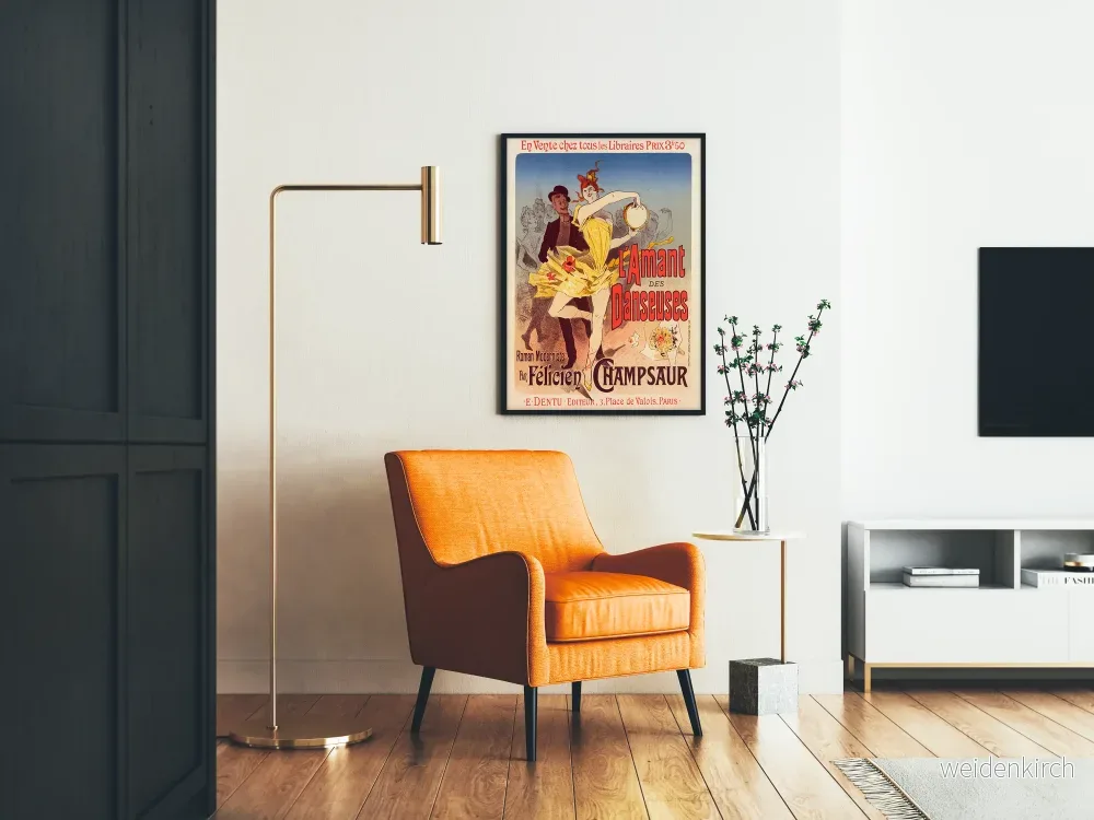 Vintageposter L'Amant des Danseuses av Félicien Champsaur - Bild 2