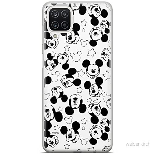 ERT GROUP mobiltelefonfodral för Samsung A12 / M12 originalt och officiellt licensierat Disney mönster Mickey 007 optimalt anpassad till formen på mobiltelefonen, fodral tillverkad av TPU plast 5903040091463