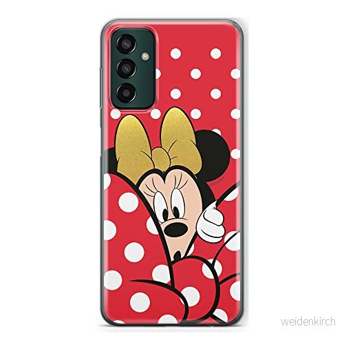 ERT GROUP mobiltelefonfodral för Samsung M13 4G originalt och officiellt licensierat Disney mönster Minnie 015 optimalt anpassad till formen på mobiltelefonen, fodral tillverkad av TPU plast 5905511326753