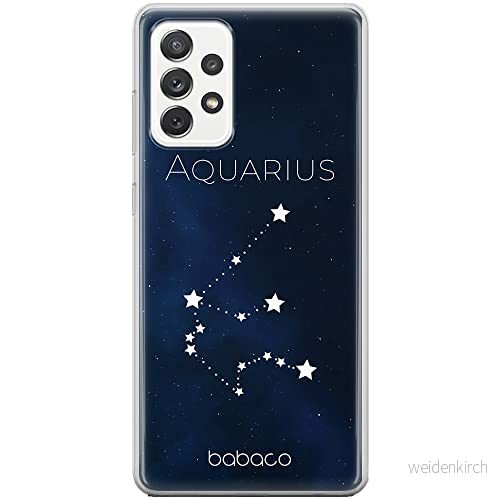 ERT GROUP mobiltelefonfodral för Samsung A53 5G originalt och officiellt licensierat Babaco mönster Zodiac Constellation 011 anpassad till formen på mobiltelefonen, fodral tillverkad av TPU plast 5904805334474